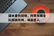 国米重伤倒地，阿贾克斯全队围拢祈祷，场面感人阿贾克斯 ac米兰